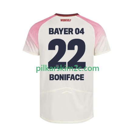 Koszulka Bayer 04 Leverkusen Victor Boniface 22 Precz 2025/26 Koszulki Piłkarskie